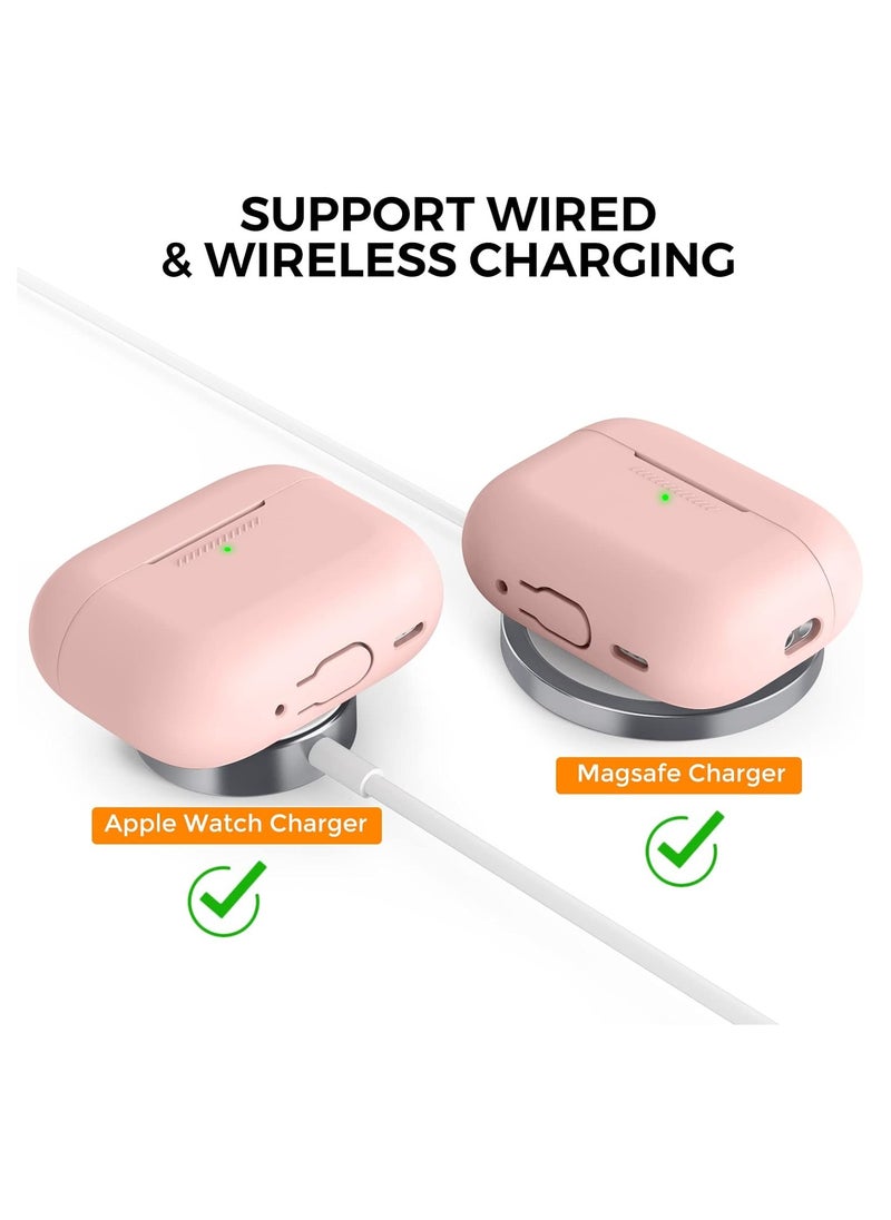 Generic AirPods Pro 2nd Generation Soft Silicone Case Cover Full Body Shockproof Covers with Anti-Lost Hand Strap  - Image 3