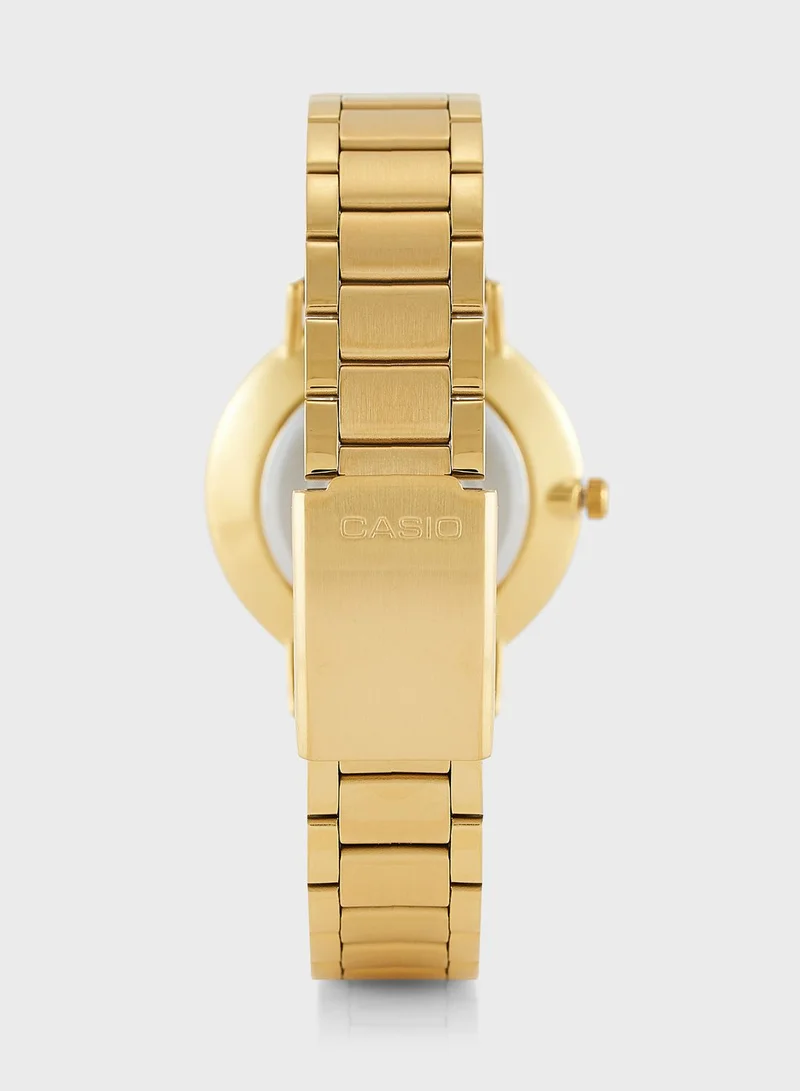 CASIO Steel Strap Analog Watch