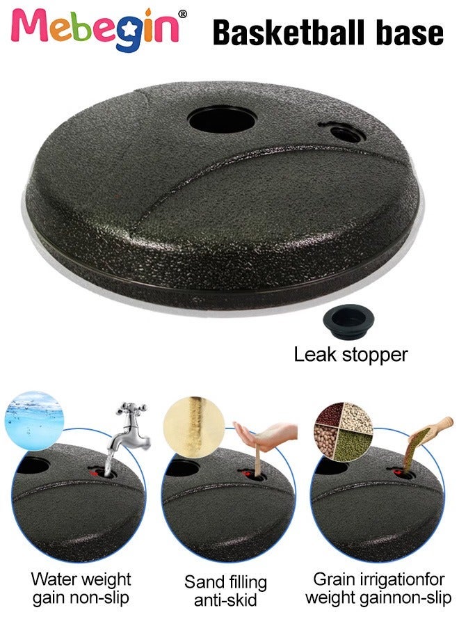 طقم طوق حامل كرة السلة 175 سم، حامل سلة أطفال يشمل كرة ومنفخ، حامل كرة سلة قابل للتعديل، هدف طوق حامل السلة، لعبة نشاط رياضي ممتع في الهواء الطلق - Image 5