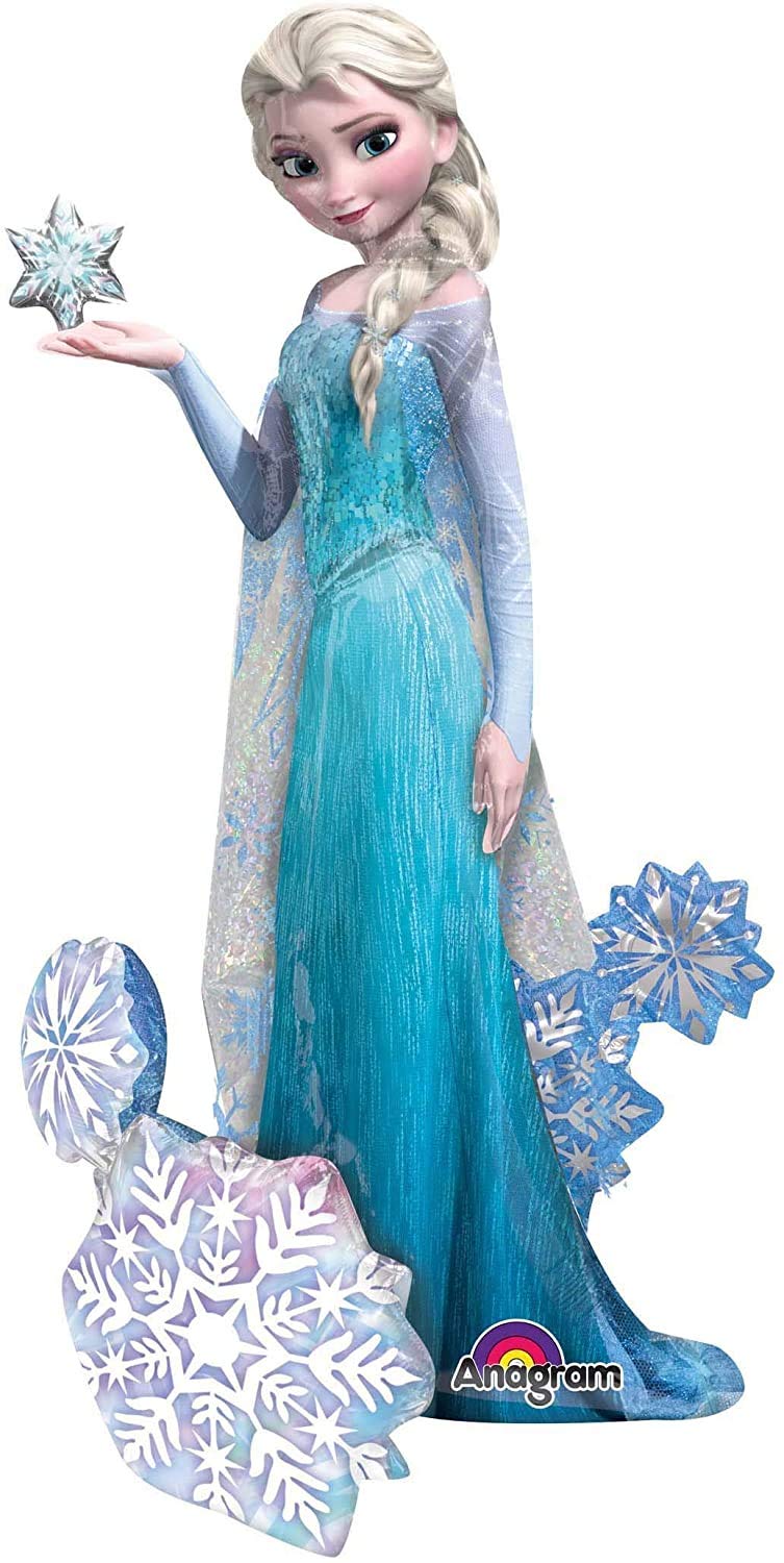 Anagram Frozens Elsa The Snow Queen Airwalker Birthday Balloons Decoration 57 Inches - Image 2