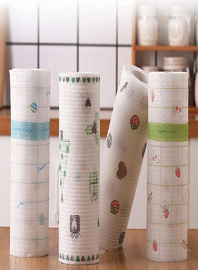 Tekzie Reusable Non-Stick Oil Absorbing Tissue Paper Roll | Kitchen Cleaning Wipe Roll for Tableware, Furniture & Cookware | Eco-Friendly Multipurpose Roll (Pack of 1) - Image 3