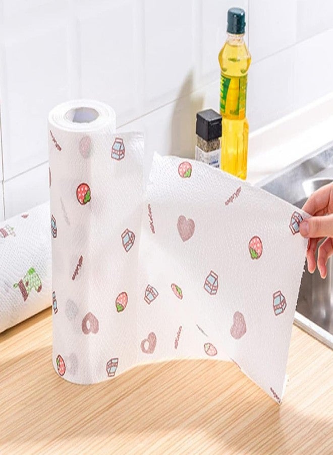 Tekzie Reusable Non-Stick Oil Absorbing Tissue Paper Roll | Kitchen Cleaning Wipe Roll for Tableware, Furniture & Cookware | Eco-Friendly Multipurpose Roll (Pack of 1) - Image 4