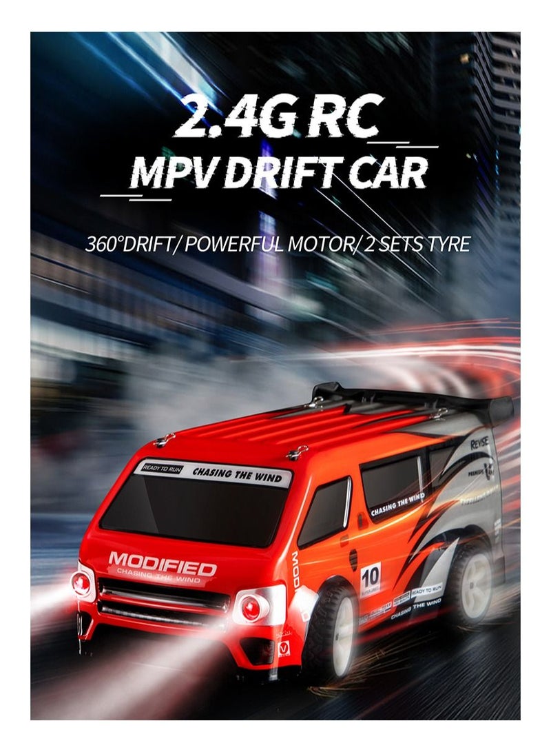 لنكوو 4WD سيارة الانجراف مسطحة الجري 1/18 عالية السرعة RC سيارات راديو التحكم عن بعد هواية السيارة - Image 2