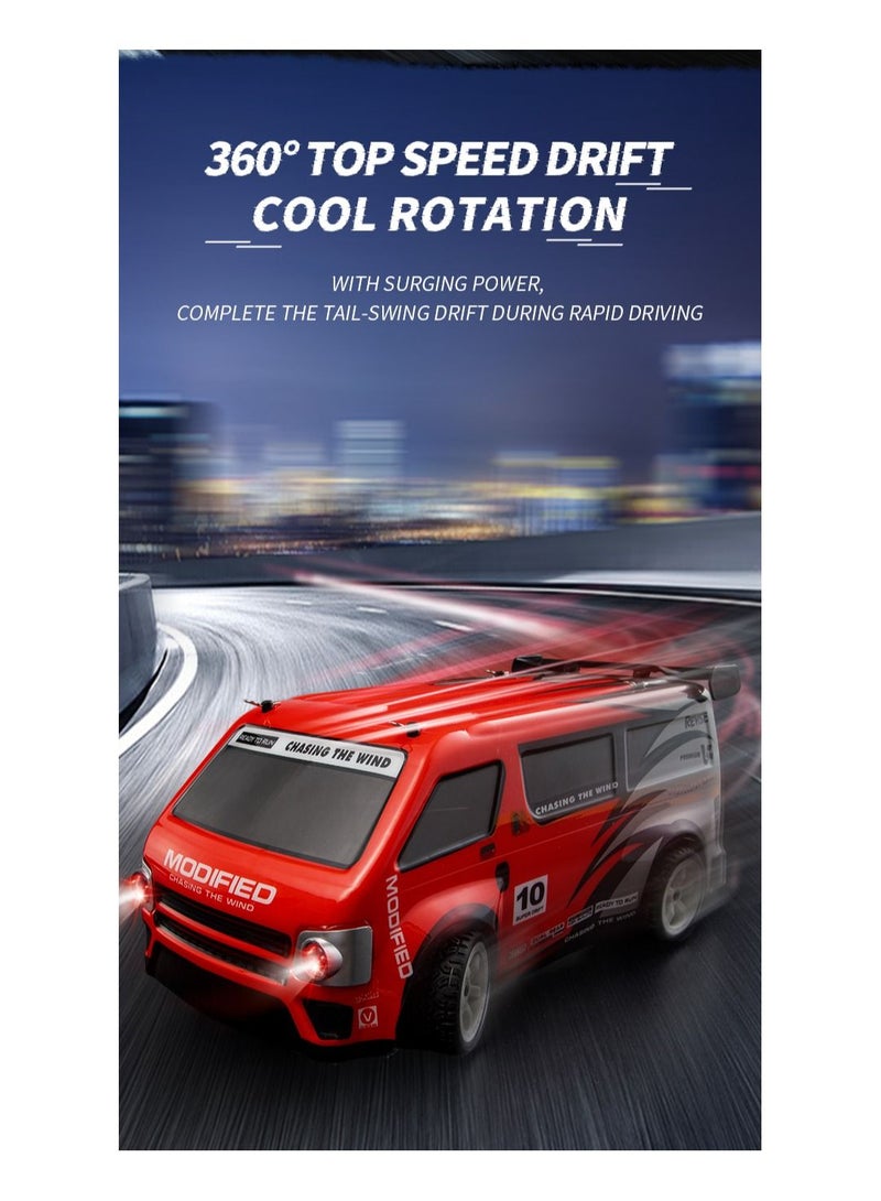 لنكوو 4WD سيارة الانجراف مسطحة الجري 1/18 عالية السرعة RC سيارات راديو التحكم عن بعد هواية السيارة - Image 3