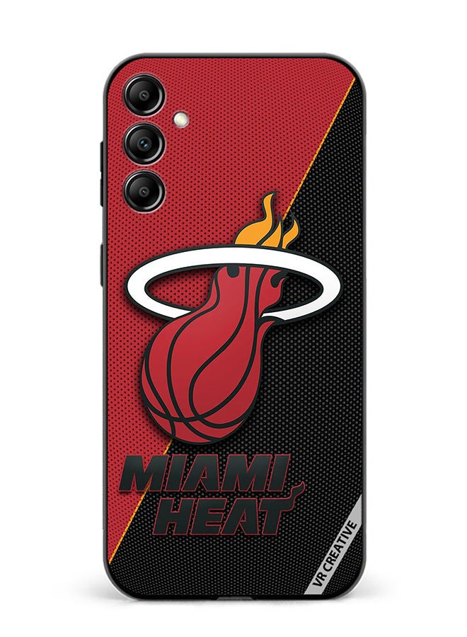 VR CREATIVE Protective Case Cover For Samsung Galaxy M14 Miami Heat Design Multicolour - Image 1