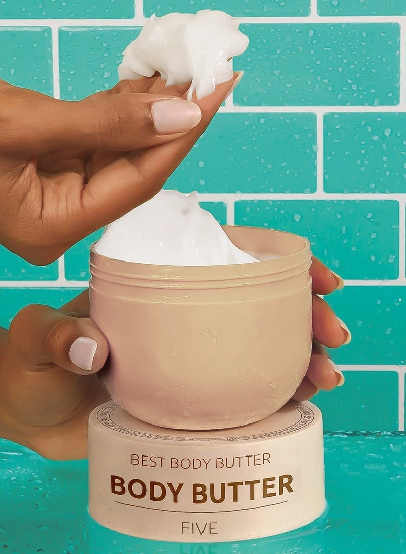 ZONA Luxury Body Butter Inspired by Chanel N5 Intensive Hydration and Velvety Softness Five 230 ml - Image 4