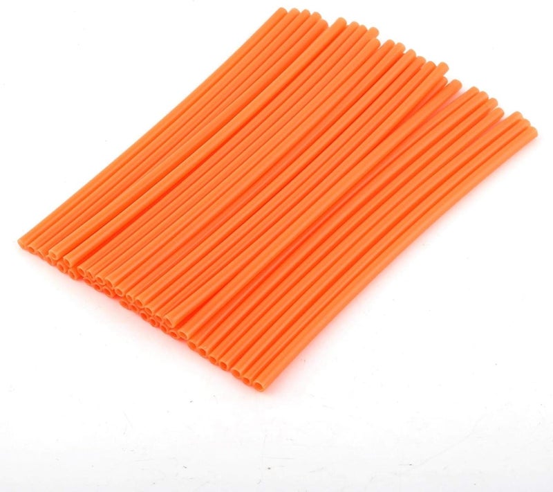 Keenso 36 pcs Spoke Covers,Motocross Rims Spoke Skins Wheel Spoke Protector Kit for Dirt Bike, Motorcycle, Bike - Image 1