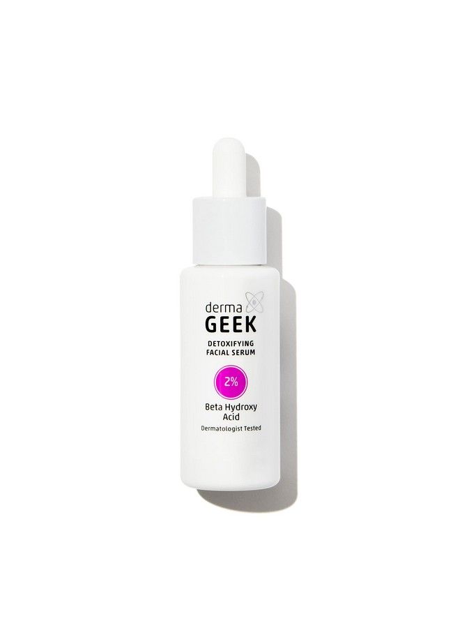 DERMA GEEK Dermageek Detoxifying Facial Serum With 2% Beta Hydroxy Acid 1.3 Fl Oz - Image 3