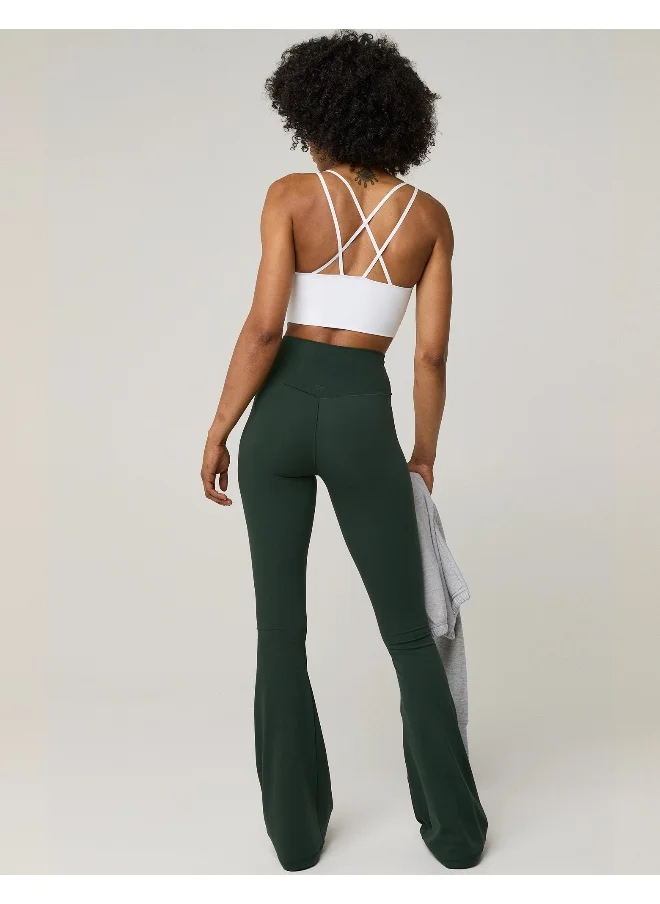 Aerie OFFLINE By Aerie Real Me High Waisted Crossover Flare Legging