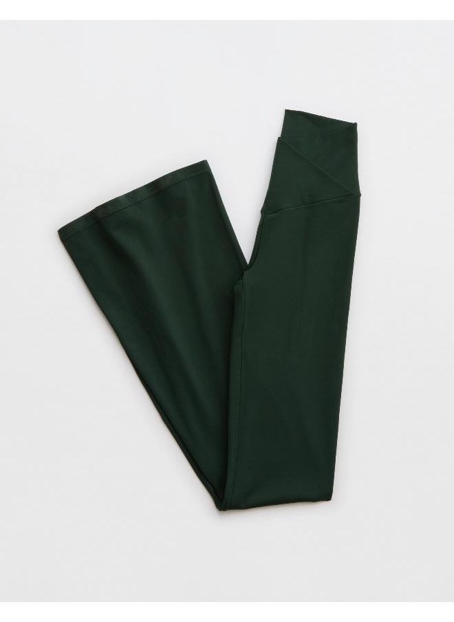 Aerie - OFFLINE By Aerie Real Me High Waisted Crossover Flare Legging - Image 1