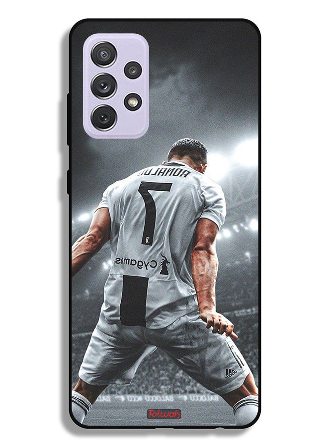 Tolwak Samsung Galaxy A72 5G Protective Case Cover Cristiano Ronaldo Celebration - Image 1