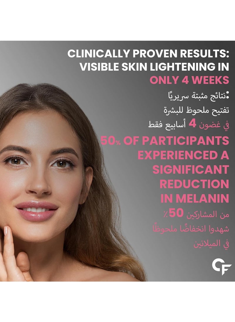 CARBAMIDE FORTE L Glutathione Reduced +  500mg Tablets For Skin Heath | L Glutathione With Hyaluronic Acid, Vitamin E, Lycopene & Biotin– 30 Veg Tablets  - Image 4