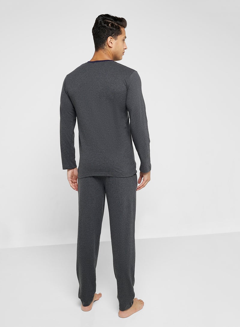 Robert Wood Nightwear T-Shirt & Pants Sets  - Image 2