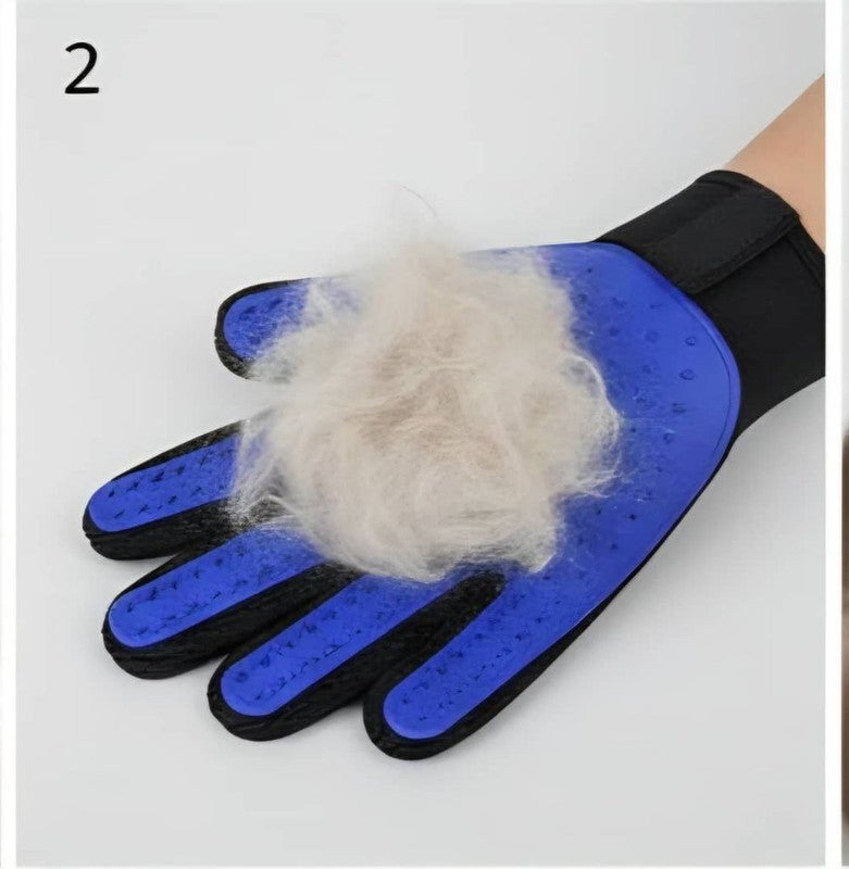 Comfortable Grooming and Massage Glove - Mimics the touch of a hand to soothe pets during grooming. - Image 5