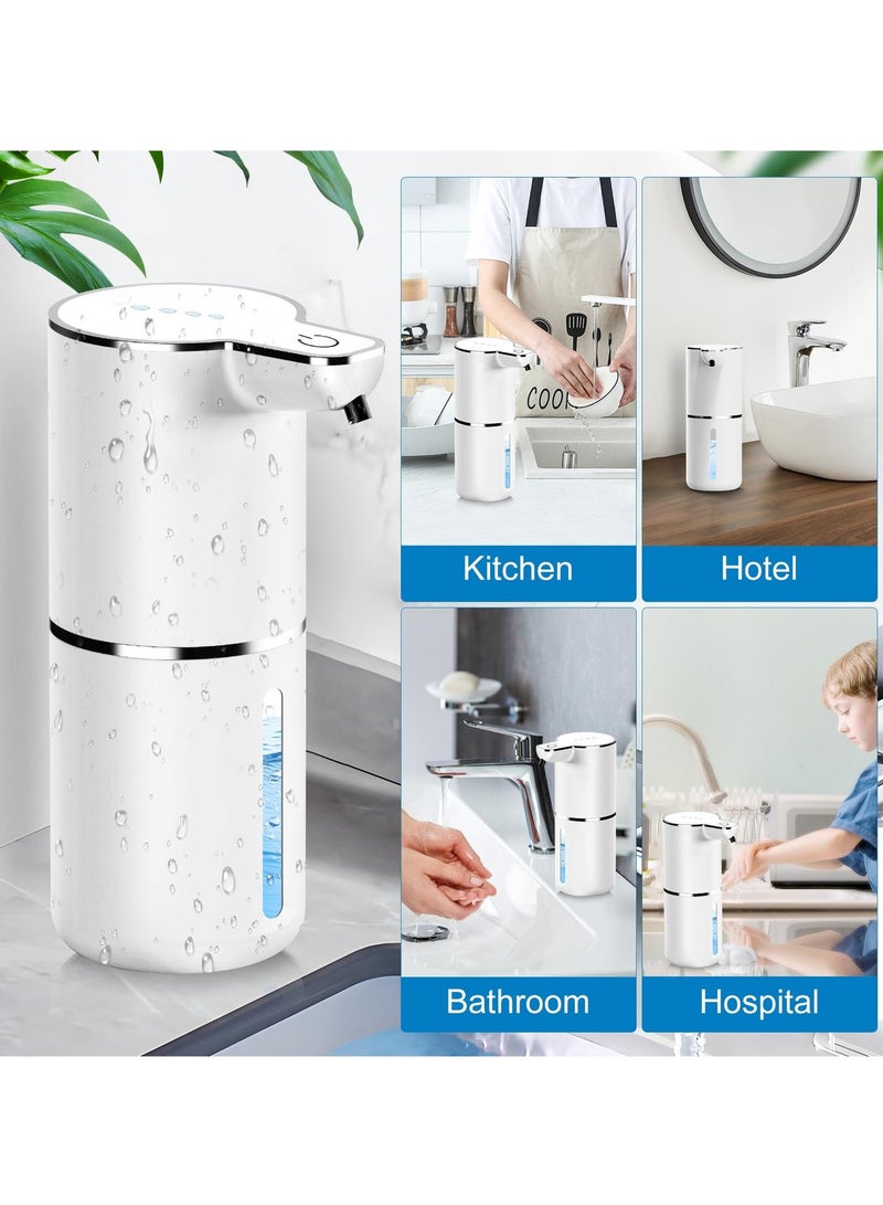 Jourvent Wall-Mounted Automatic Foam Dispenser,Home Gifts,Automatic Soap Dispenser White - Image 5