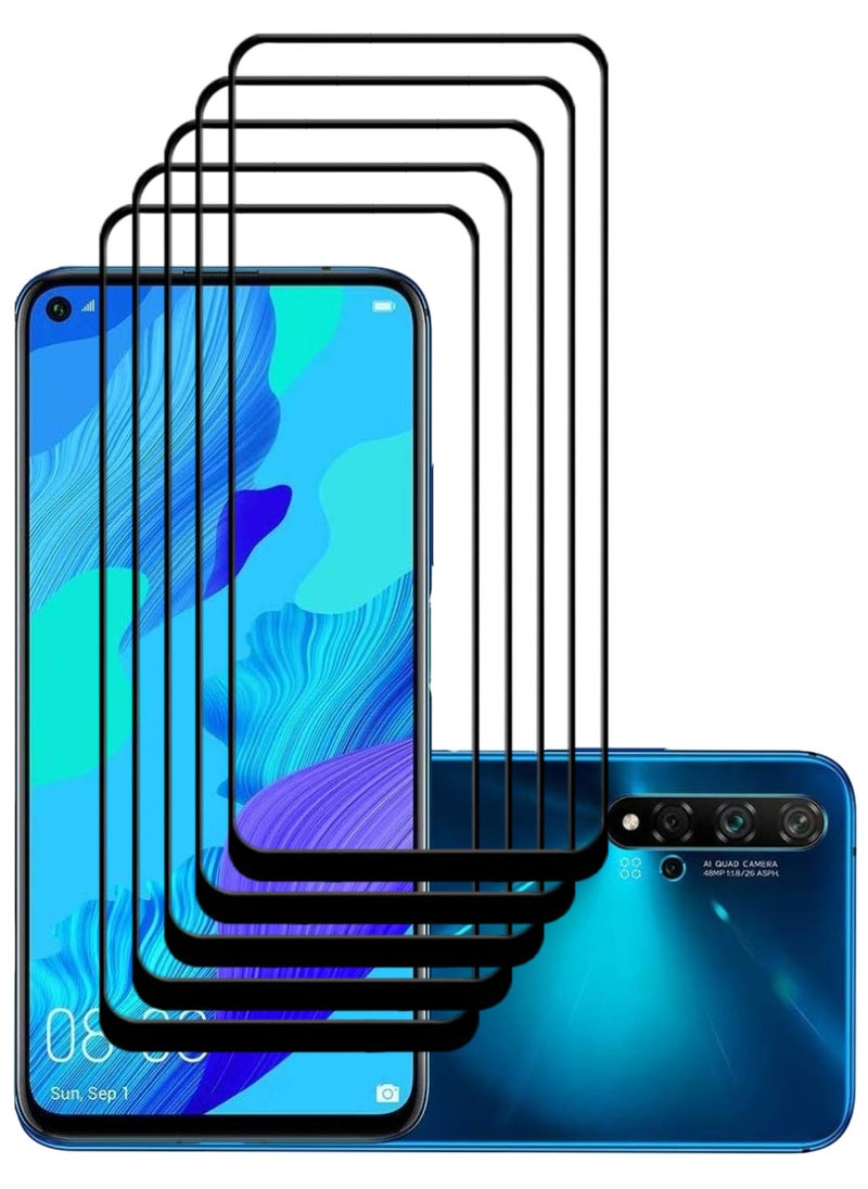 أكاليكس 5 قطع، حماية شاشة،  لهاتف هواوي نوفا 5T  ، جودة ممتازة. - Image 1