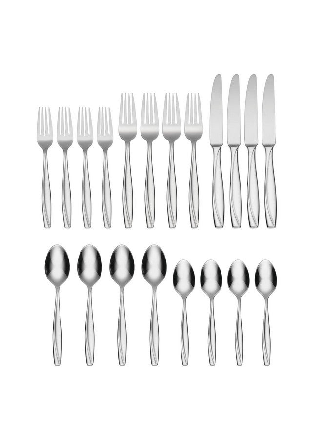 Oneida Camlynn Mirror 20 Piece Everyday Flatware Set, Service for 4 - Image 3