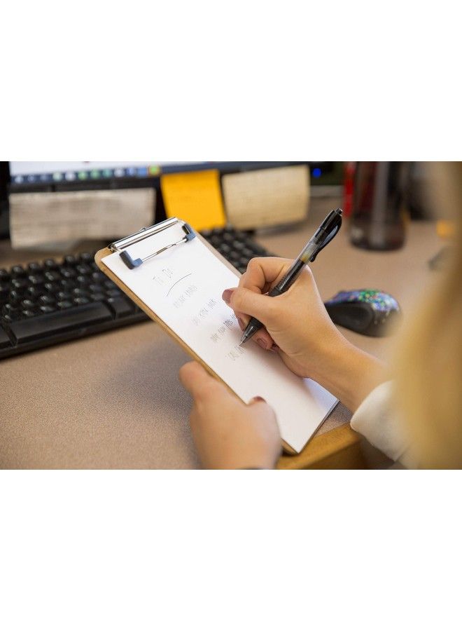 Office Solutions Direct Mini Clipboard 6" X 9" (Set Of 30) Memo Clipboard ; Small Clipboards 6X9 With Low Profile Clip Mini Clipboards 6X9 Little Clipboards Half Size ; Office Teacher Classroom & Back To School Supplies - Image 5