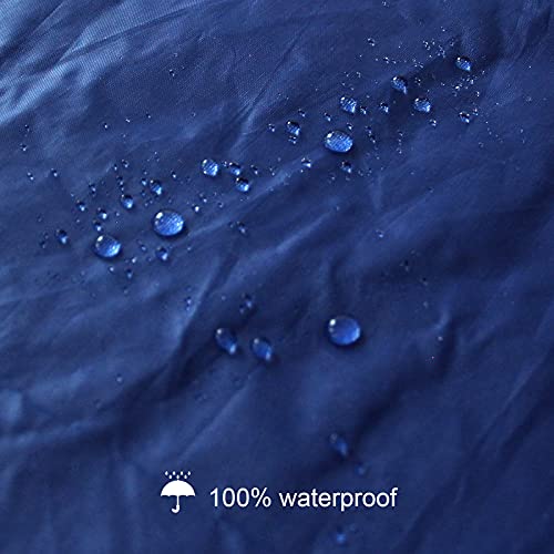 Coldwind Mattress Bags for Moving and Storage,Waterproof Mattress Cover for Moving with Heavy Duty Handles, Strong Zipper, Reusable, Moving Supplies & Moving Bags,Queen Size,Navy,2 Pack - Image 5