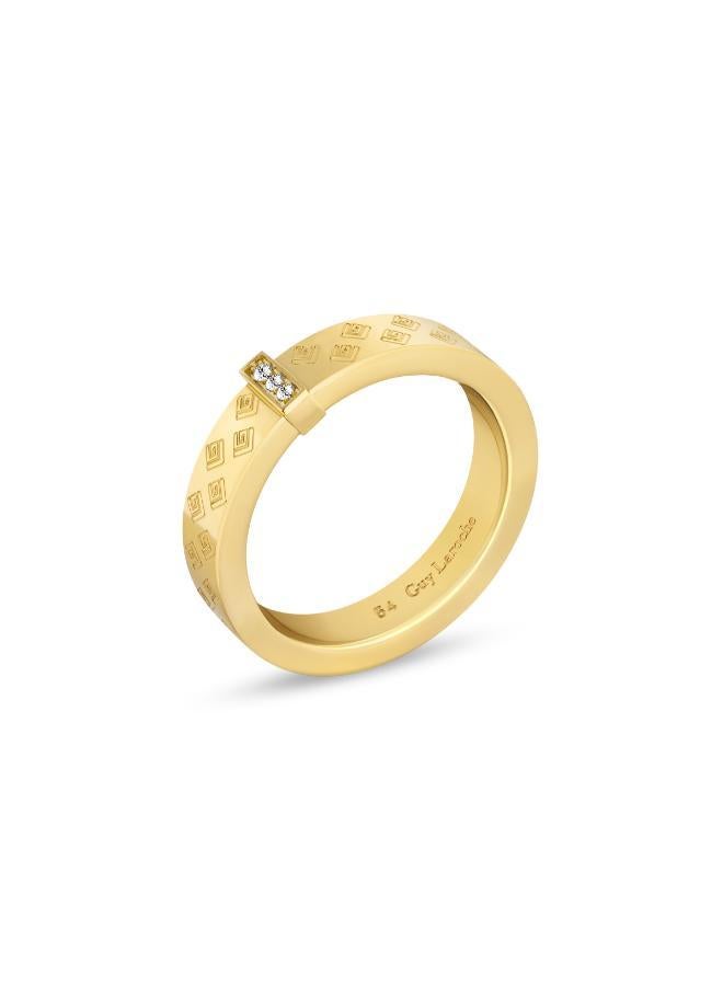 Guy Laroche Aline Gold-Plated Crystals Bracelet - Image 3