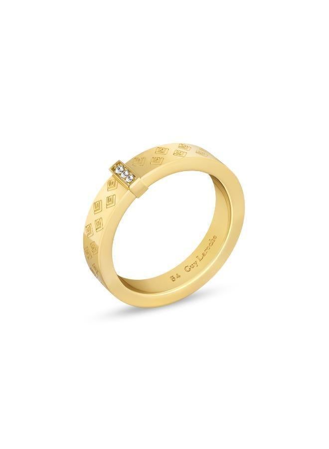 Guy Laroche Aline Gold-Plated Crystals Bracelet - Image 3