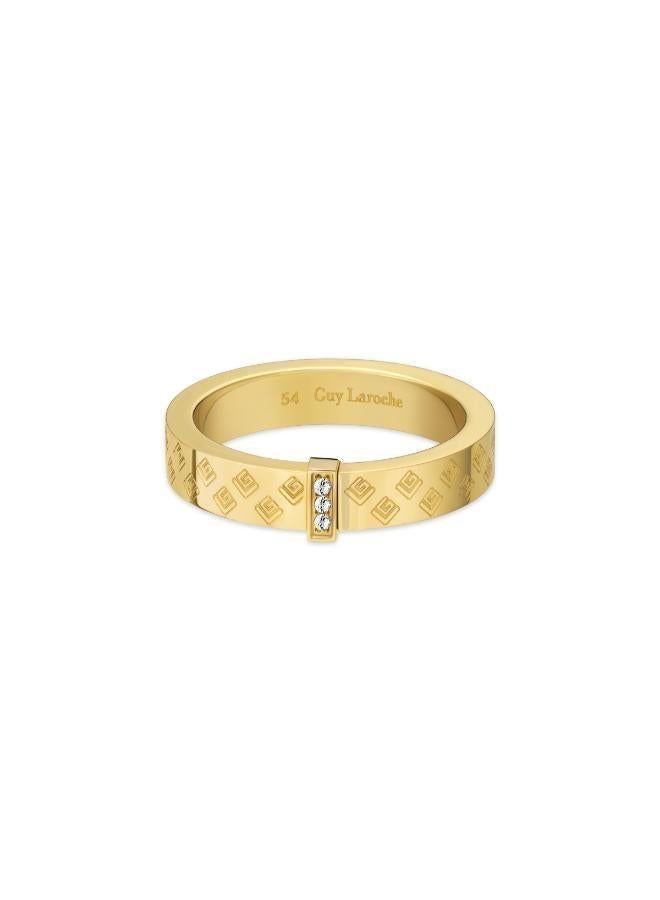 Guy Laroche Aline Gold-Plated Crystals Bracelet - Image 1