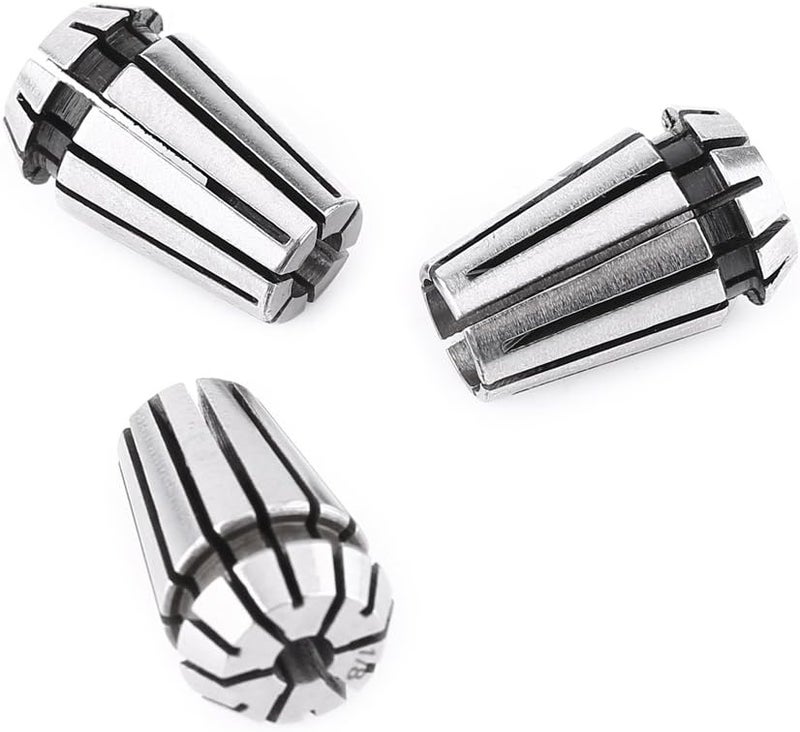 ER11 6mm 3mm Collet ER11 Collet Set /4 Set 3pcs 4mm 6mm /8 CNC Milling Lathe Tool Spring Collets for Engraving Machines - Image 4