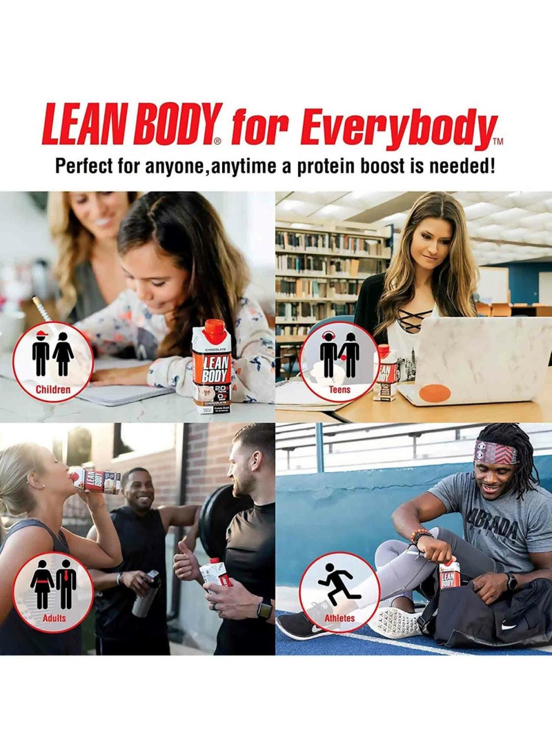 LABRADA Lean Body Chocolate Protein Shake 500 ML - Image 3