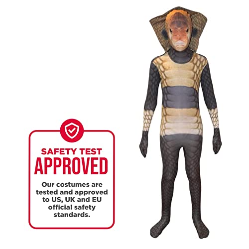 Morphsuits King Cobra Kids Animal Planet Costume - Size Large 4'-4'6 (120cm-137cm) - Image 2