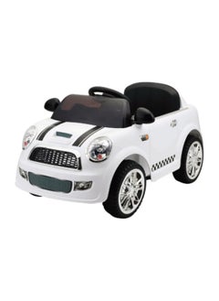 Megastar Mini Cooper Car White 