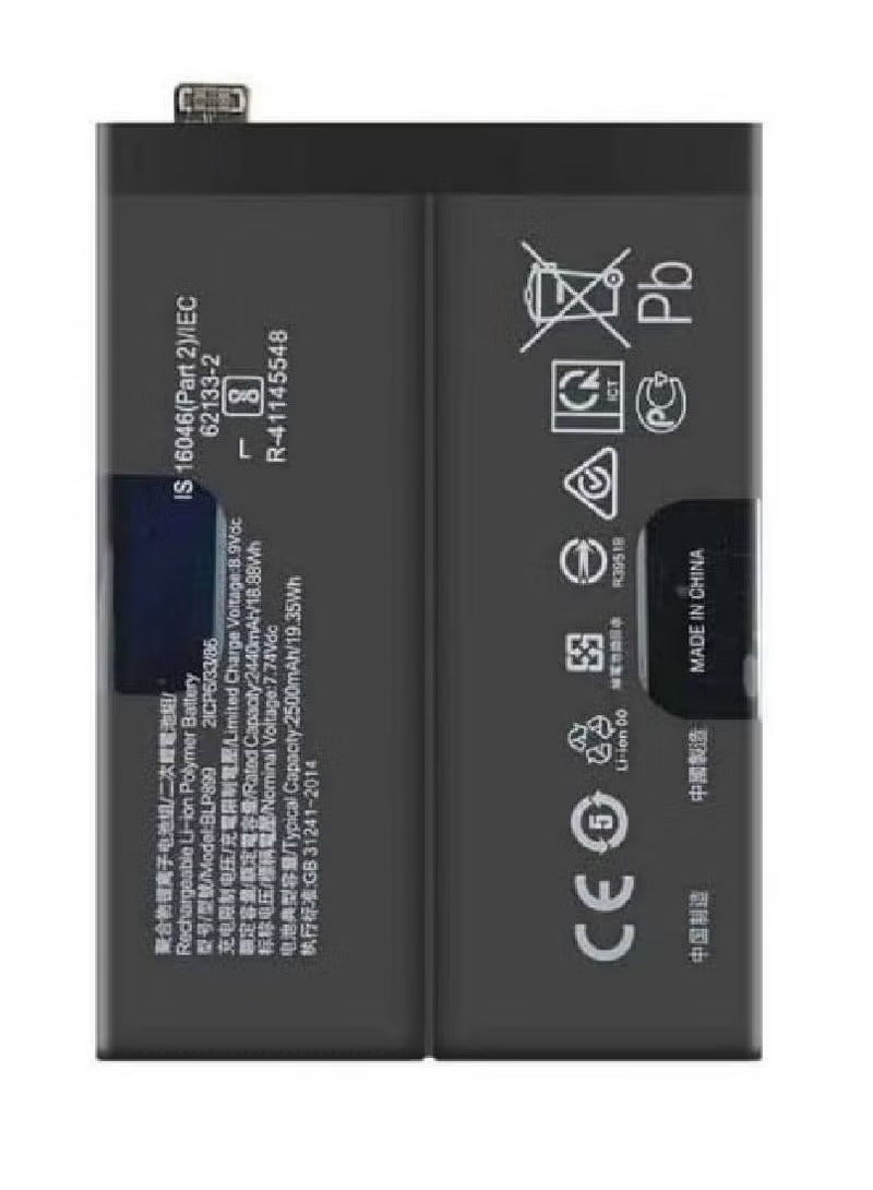 TIGER Replacement Internal Battery BLP899 Compatible for OnePlus 10 Pro 5G (Black) – High-Capacity Li-ion Battery for Extended Power, Safe Charging, and Long-Lasting Performance – Internal Battery Replacement for OnePlus Smartphones - Image 2