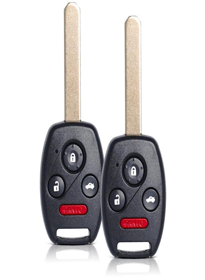 MechanMagic Key Fob Remote Replacement Fits for Honda Pilot 2009 2010 2011 2012 2013 2014 2015/ Accord Sedan 2008-2012 KR55WK49308 Keyless Entry Remote Control 35118-TA0-A00(Pack of 2) - Image 1