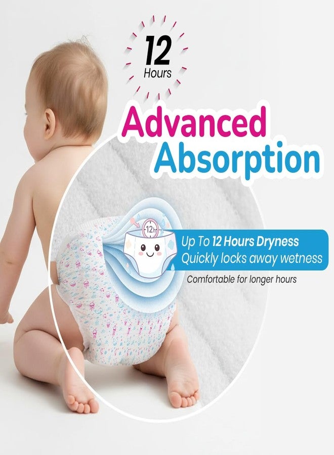 Doobidoo Baby Pants Diapers - Small Size | All-Round Softness with Bubble Soft Topsheet & Anti-Leak Side Cuffs | High Absorbency & Rash-Free Comfort for Babies (4–8 kg) - Pack of 1 | 18 Count - Image 2