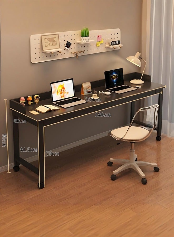 Computer Desk Riyadh Taimi Study and Writing Table, Height Adjustable Laptop Desk with 360 ...