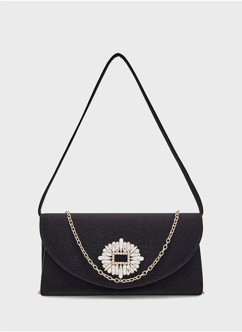 Khizana Embellished Clutch Bag