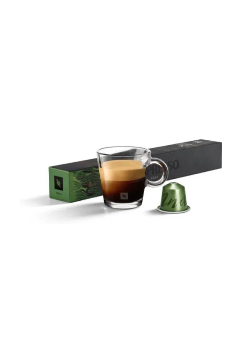 Nespresso Master Origin India Coffee Capsules - 10 Capsules