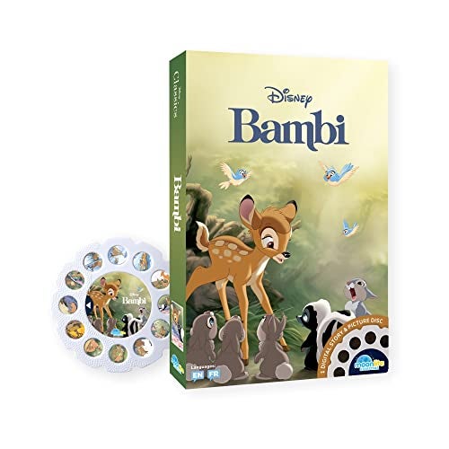 Moonlite Storytime Disneys Bambi Storytime Disc A Magical Way to Read Together Projector Not Included Digital Story w Sound FX Learning Gifts for Kids Ages 1 Year Up - Image 1