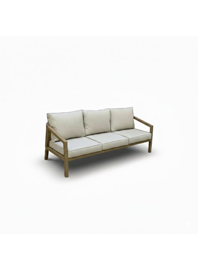 Casa Fiora 5-Seater Outdoor Garden Sofa with Weather-Resistant Fabric, Comfy Cushions & Durable  Frame - Image 3