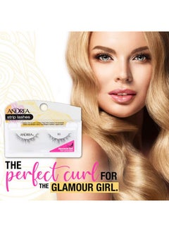 Andrea Curl False Lashes 90 4 Pack  - Image 3