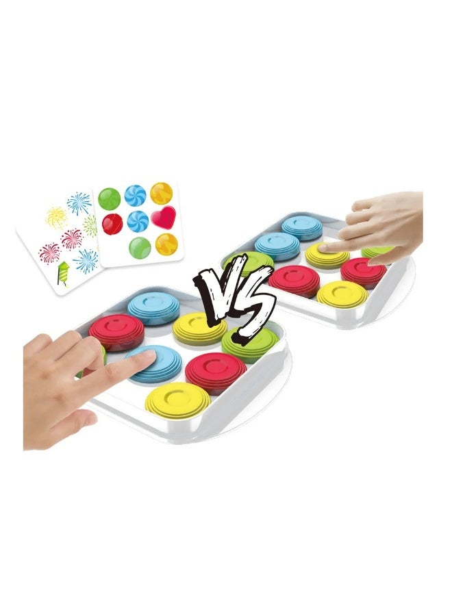 ستيم لعبة لوحية سريعة التمرير - لعبة مطابقة الأنماط السريعة للأعمار من 4 سنوات فما فوق - Image 4