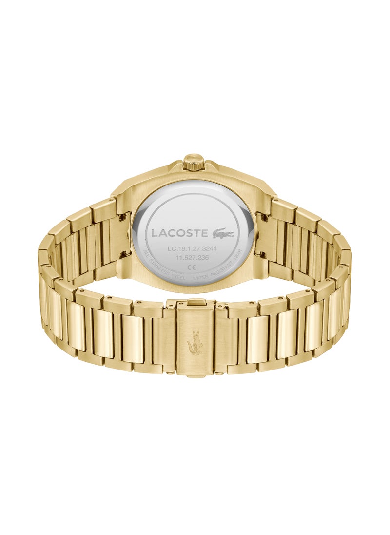 LACOSTE Round Analog Men's Black Case Watch - 2011337  - Image 3