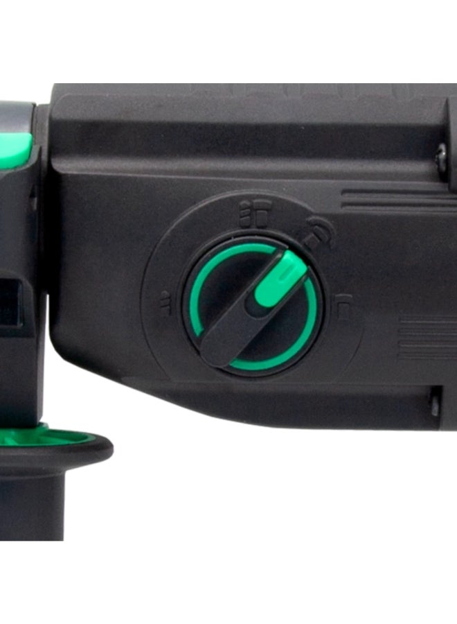 DWT 800W 220-230V Corded Rotary Hammer Drill Black and Green 12.5 x 30 x 41 cm SBHP08-26 BMC - Image 4