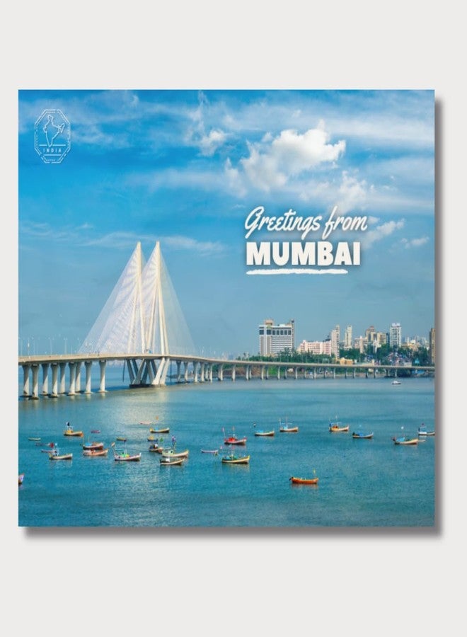 VERYFIRSTTALE Mumbai Postcards Pack of 4 | Indian Souvenirs | Assorted Collection | Premium Glossy - 350 GSM | Free Envelopes - Image 2