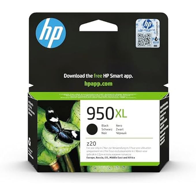 950XL HIGH YIELD BLACK ORIGINAL INK CARTRIDGE [CN045AE] | WORKS WITH OFFICEJET PRO 251, 276, 8100, 8600, 8610, 8620, 8640 PRINTERS - Image 1