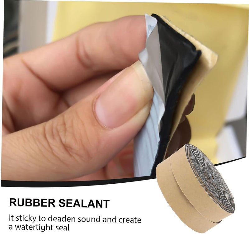 شريط مانع للتسرب من البيوتيل الأسود، حبل عازل للماء ومضاد للضوضاء لأبواب ونوافذ السيارات - Image 5