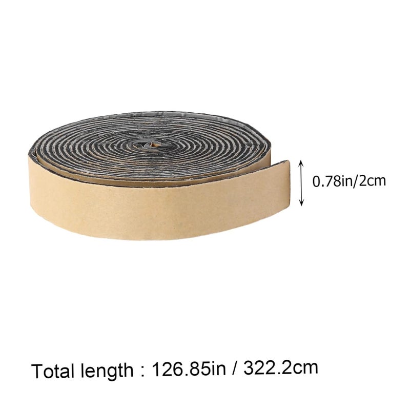 شريط مانع للتسرب من البيوتيل الأسود، حبل عازل للماء ومضاد للضوضاء لأبواب ونوافذ السيارات - Image 3