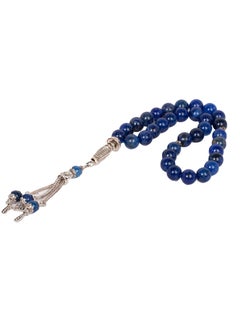 RS Blue kyanite stone rosary 10 ml  - Image 3