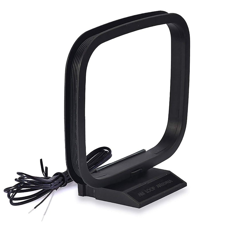 Bingfu AM Loop Antenna with 2 Pin Bare Wire Compatible with Pioneer Onkyo Yamaha Marantz Pyle Indoor Radio Bluetooth Home Stereo Receiver AV Audio Video Home Theater Receiver Power System - Image 1