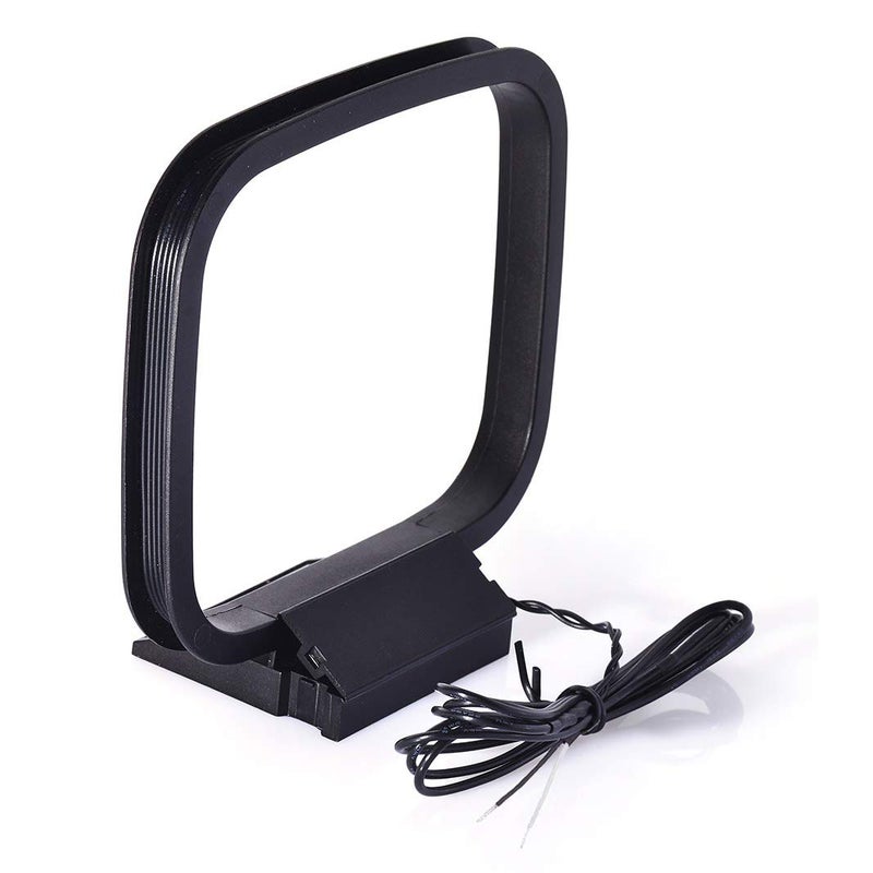 Bingfu AM Loop Antenna with 2 Pin Bare Wire Compatible with Pioneer Onkyo Yamaha Marantz Pyle Indoor Radio Bluetooth Home Stereo Receiver AV Audio Video Home Theater Receiver Power System - Image 2