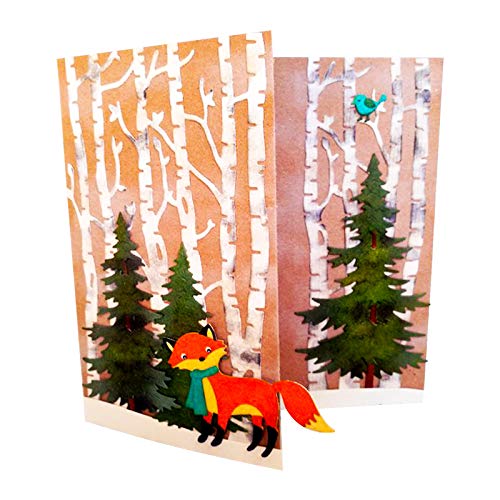 ABTOLS Metal Tree Leaves Cutting Dies,Stump Leaves Die Cuts Embossing Stencils Template Mould for Card Scrapbooking and DIY Craft Album Paper Card Decor - Image 5